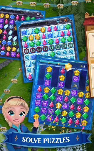 Disney Frozen Free Fall Games preview