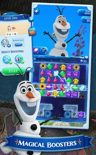 Disney Frozen Free Fall Games screen 6